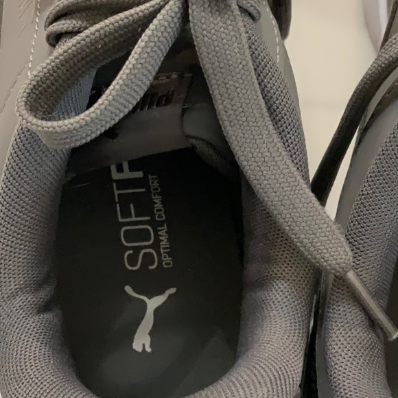 Men’s Puma soft foam grey sneakers. In almost new condition. Size 10. - Picture 4 of 6